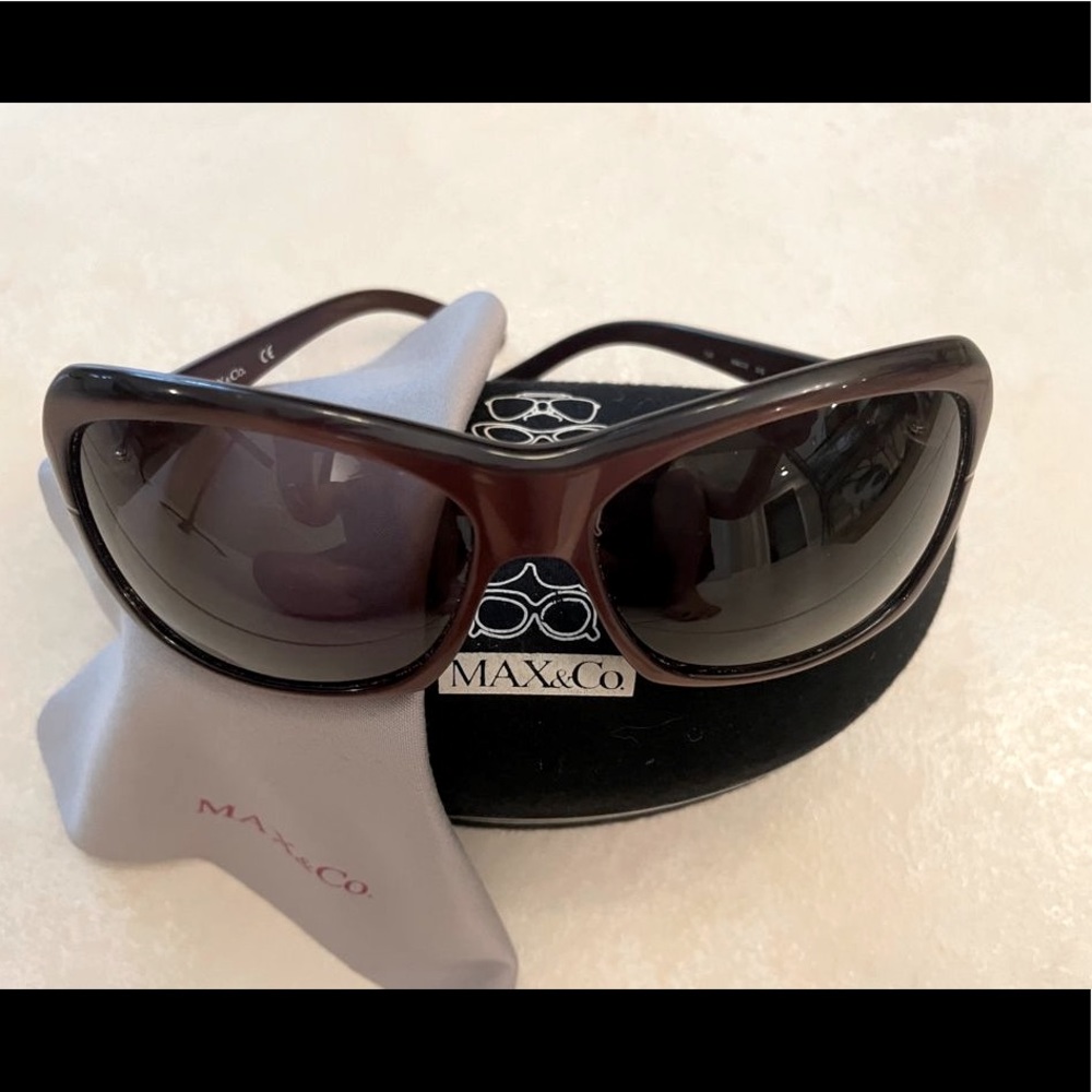 Max & Co Brown Sunglasses - Picture 1 of 5